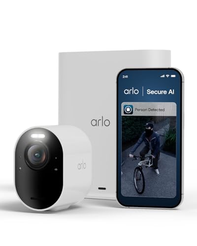 Arlo Ultra 3 Security Camera O...rthub for Local Storage, White - down 25.00% (£65.00) to £194.99 from £259.99
