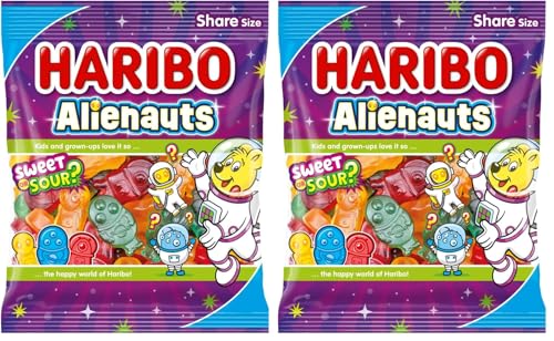 HARIBO Alienauts, 150 g (Pack of 2) - down 20.00% (£0.50) to £2.00 from £2.50