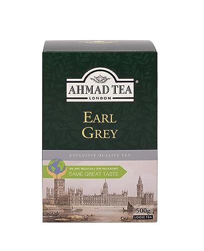 Ahmad Tea Earl Grey Loose Leaf Black Tea - 500g Pack - down 14.31% (£1.00) to £5.99 from £6.99