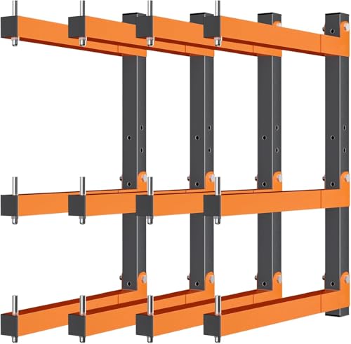 Acools Lumber Rack,Overhead Ga...elving Wood Organizer (4 PACK) - down 16.15% (£8.97) to £46.58 from £55.55