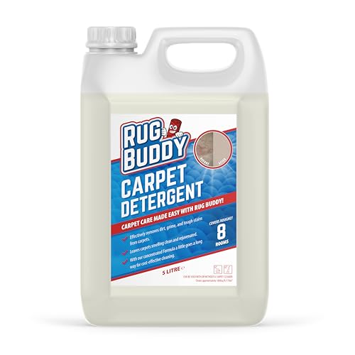 Rug Buddy Carpet Detergent Uph...stery Shampoo Cleaner, 5 Litre - down 15.01% (£2.85) to £16.14 from £18.99