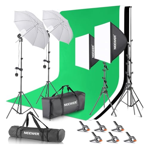 NEEWER Photography Lighting ki...quipment for Photo Video Shoot - down 36.79% (£69.90) to £120.09 from £189.99