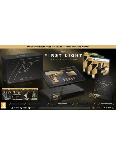 007 First Light Legacy Edition - Playstation 5 - down 27.99% (£69.96) to £179.99 from £249.95