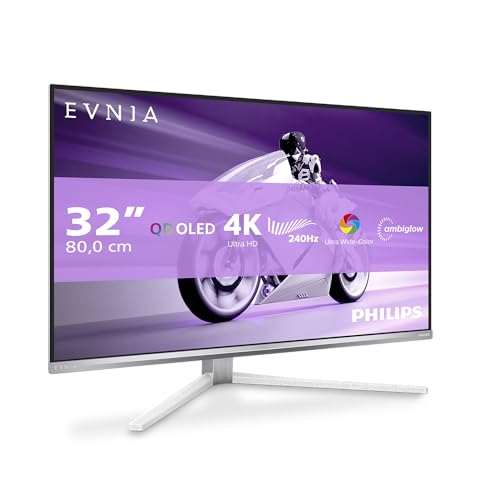 Philips 32M2N8900AM 31.5 inch ... 2.1 DP 1x 1.4 USB Hub) Silver - down 25.68% (£190.00) to £549.99 from £739.99