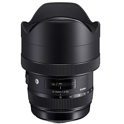Sigma 205954 12-24 mm F4 DG HSM Art Canon Mount Lens - Black - down 8.67% (£75.89) to £799.00 from £874.89