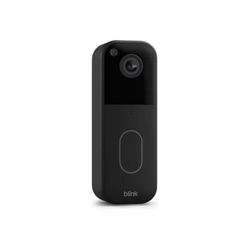 Blink Video Doorbell | Add-on ... Module not included – (Black) - down 56.01% (£28.00) to £21.99 from £49.99