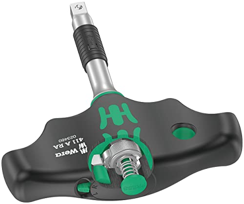 Wera 05023460001 411 A RA Tour...quet, 1/4", 45 mm, Black-green - down 56.35% (£25.82) to £20.00 from £45.82