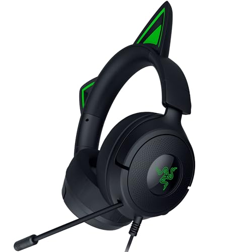 Razer Kraken Kitty V3 X - Wire...ers - 3,5mm Audio Jack | Black - down 5.16% (£2.99) to £54.99 from £57.98