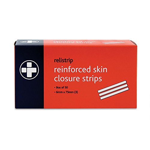 Reliance REL652 Skin Closure S...e, 6mm W x 75mm L (Pack of 50) - down 63.62% (£9.25) to £5.29 from £14.54