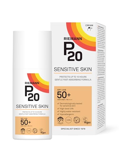RIEMANN P20 SPF50 Sensitive Su... Long Lasting, Sweat Resistant - down 16.79% (£4.03) to £19.97 from £24.00