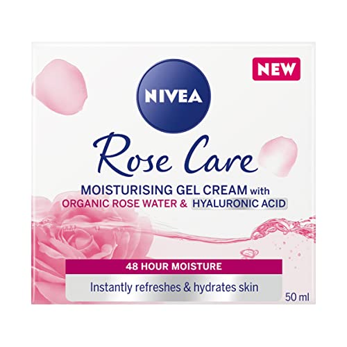 NIVEA Soft Rose 24h Day Cream ...icate Skin, Moisturising Cream - down 45.18% (£2.06) to £2.50 from £4.56