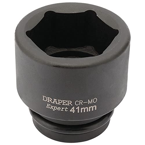 Draper 71833 3/4" Square Drive...oint Impact Socket, 41 mm Size - down 43.31% (£8.45) to £11.06 from £19.51