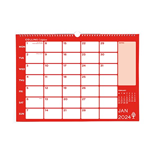 Collins Debden Collins Colplan... - Monthly - - CMC-24 Red/Blue - down 50.41% (£4.88) to £4.80 from £9.68