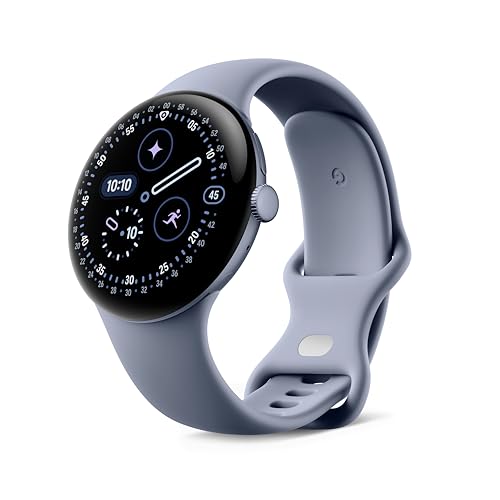 Google Pixel Watch 4 (45 mm) -... - Moonstone Active Band - LTE - down 25.06% (£100.00) to £299.00 from £399.00