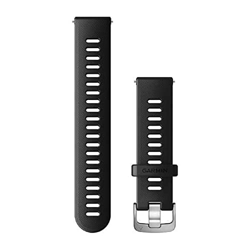 Garmin Quick Release Bands (20...nal accessory, Silicone, Black - down 24.08% (£6.50) to £20.49 from £26.99