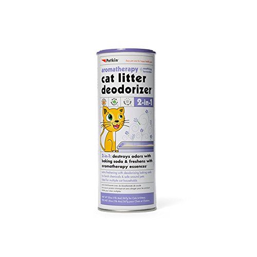 Petkin Cat Litter Deodorizer Aromatherapy, 567 g (Pack of 1) - down 24.91% (£1.33) to £4.01 from £5.34
