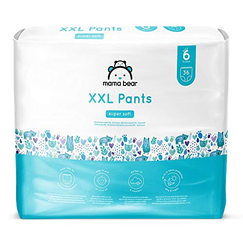 Amazon Brand - Mama Bear XXL N...2 Count (2 Packs of 36), White - down 44.61% (£5.84) to £7.25 from £13.09