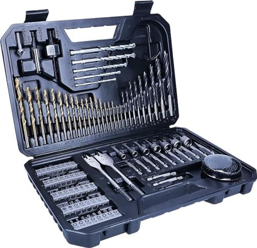 Bosch 103 pcs. Titanium Drill ...ories Drills and Screwdrivers) - down 9.29% (£2.43) to £23.74 from £26.17