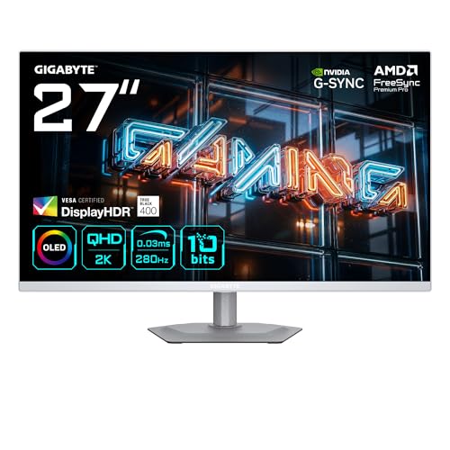 Gigabyte MO27Q2A ICE 27” OLED ...400, HDMI 2.1, Displayport 1.4 - down 18.04% (£81.00) to £367.99 from £448.99