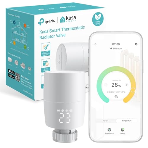 TP-Link Kasa Smart Thermostat ...Home, Easy installation(KE100) - down 30.01% (£9.00) to £20.99 from £29.99