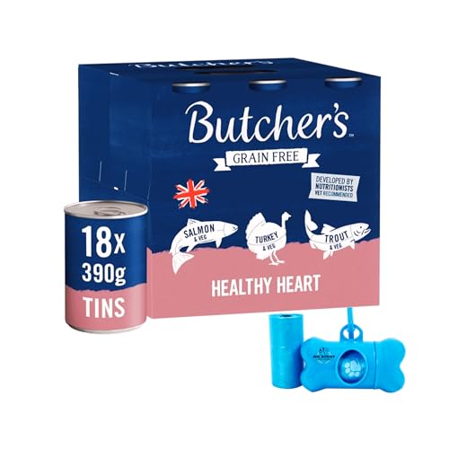 Butcher's Complete Wet Can Gra...x390g - Salmon, Turkey & Trout - down 24.22% (£4.60) to £14.39 from £18.99