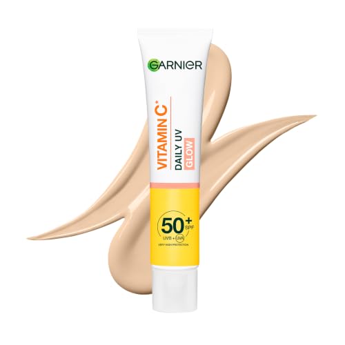 Garnier Vitamin C* Daily UV Br...Fluid Sheer Glow, SPF50+, 40ml - down 31.15% (£2.71) to £5.99 from £8.70