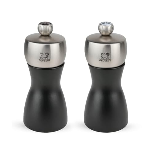 FIDJI Duo mp + ms Z Noir mat/INOX 12 cm - down 32.93% (£27.99) to £57.00 from £84.99