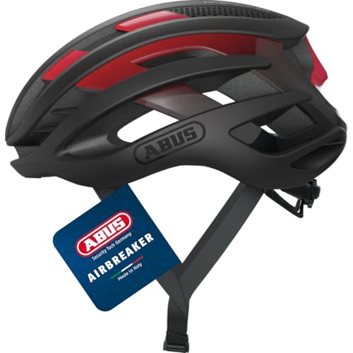 ABUS AirBreaker road bike helm...lts - helmet for men and women - down 29.20% (£51.09) to £123.90 from £174.99