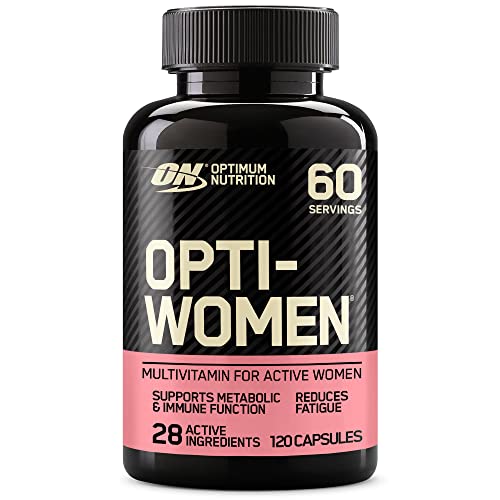 Optimum Nutrition Opti‑Women –...ength Supplement, 120 Capsules - down 24.92% (£5.68) to £17.11 from £22.79