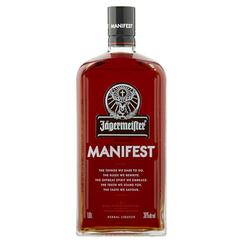 Jägermeister MANIFEST Herbal L...ts | Best Served Neat Over Ice - down 39.98% (£17.05) to £25.60 from £42.65