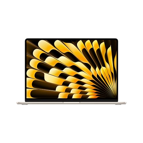 Apple 2025 MacBook Air 15-inch...ge Camera, Touch ID; Starlight - down 7.15% (£100.00) to £1,299.00 from £1,399.00