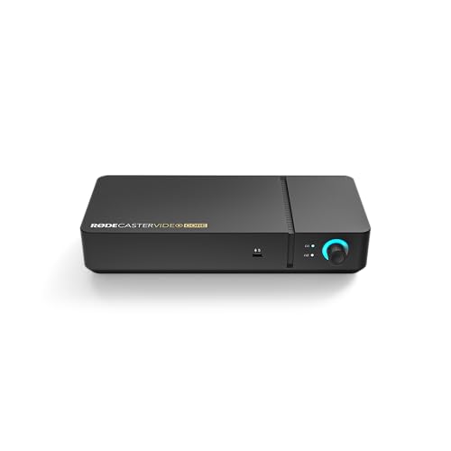 RØDE RØDECaster Video Core – V...80p Video, Multi-Source Scenes - down 12.99% (£70.00) to £469.00 from £539.00