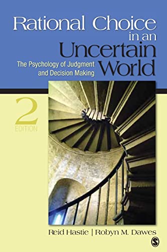 Rational Choice in an Uncertai...f Judgment and Decision Making - down 9.98% (£1.61) to £14.53 from £16.14