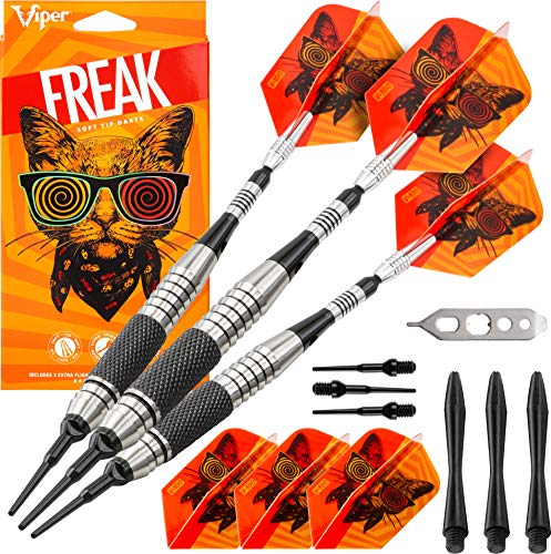 Viper "The Freak Soft Tip Darts, Extended Band, 18 Grams - down 36.53% (£9.38) to £16.30 from £25.68