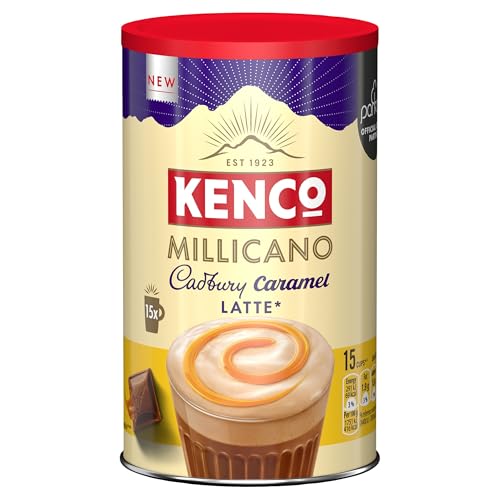 Kenco Millicano Cadbury Caramel Latte Instant Coffee 250g - down 26.32% (£1.25) to £3.50 from £4.75