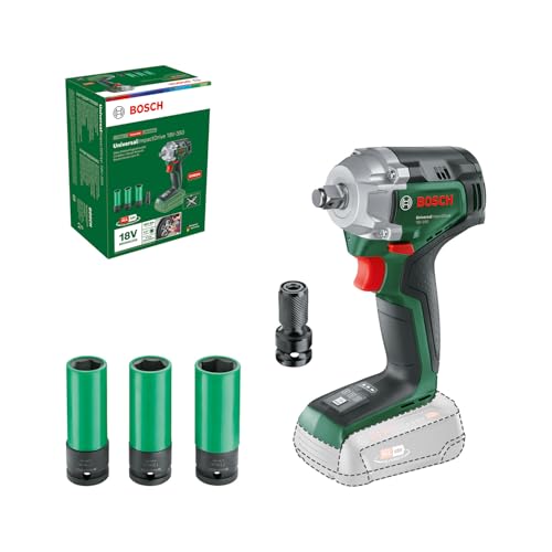 Bosch Cordless Impact Wrench U... Bolt System; Without Battery) - down 17.27% (£19.00) to £90.99 from £109.99