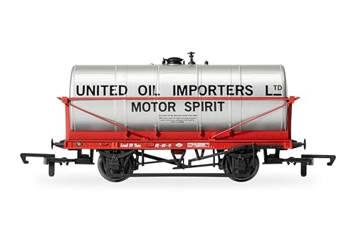 Hornby R60293 United Oil Importers 20t Tanker 44, Silver - down 18.57% (£4.27) to £18.72 from £22.99