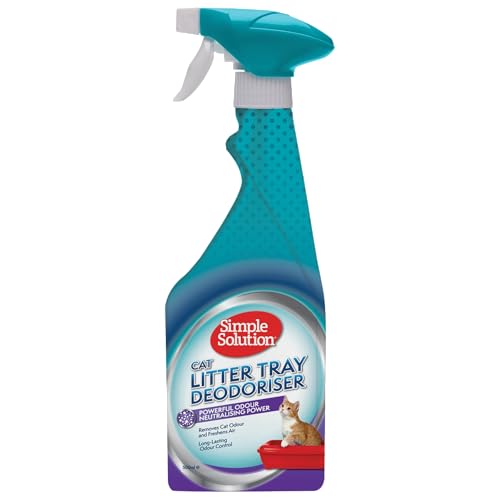 Simple Solution Cat Litter Odo...ith enzymatic cleaning, 500 ml - down 17.26% (£0.77) to £3.69 from £4.46