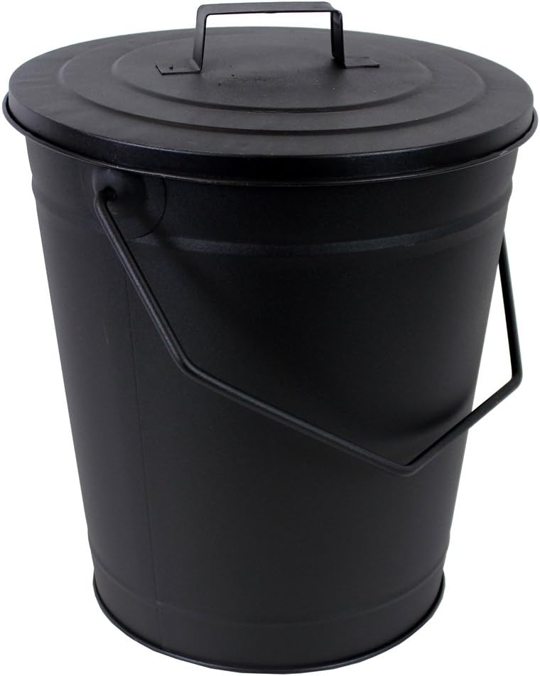 JVL Charnwood Coal Bucket Fire...er 28 x 32cm with Handle & Lid - down 50.04% (£6.00) to £5.99 from £11.99