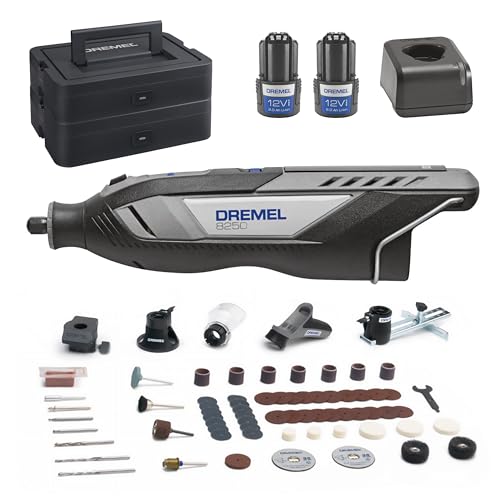 Dremel 8250 Cordless 12V Rotar...shless Kit with 65 Accessories - down 20.73% (£51.06) to £195.29 from £246.35