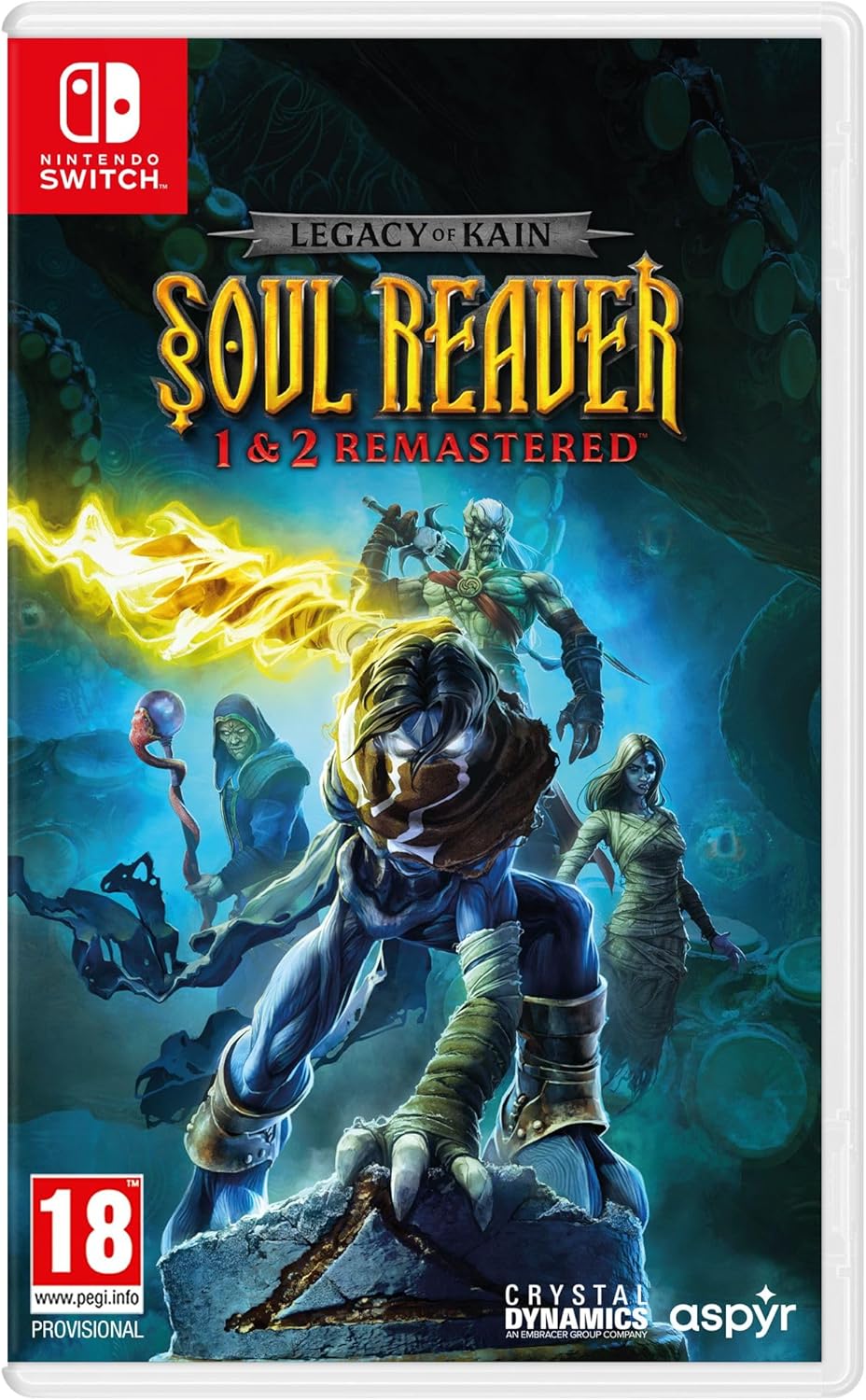 Legacy of Kain: Soul Reaver 1 & 2 Remastered - Switch - down 9.99% (£1.71) to £15.40 from £17.11