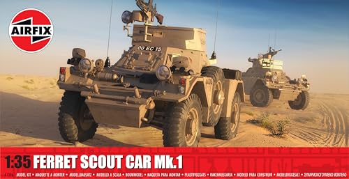 Airfix A1386 Ferret Scout Car ...des Sprues & Decals 1:35 Scale - down 16.29% (£3.46) to £17.78 from £21.24