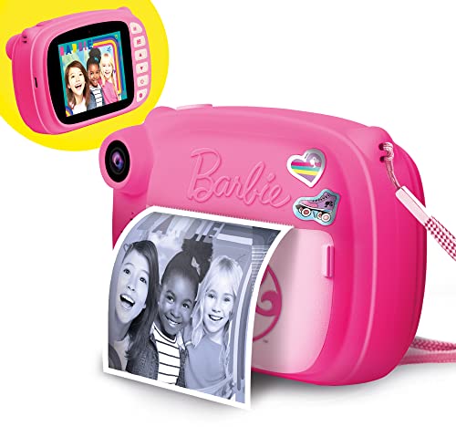 Lisciani - BARBIE Print Cam - ...deo Camera - Stickers included - down 14.00% (£7.00) to £42.99 from £49.99
