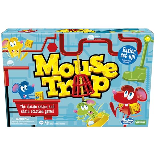 Hasbro Gaming Mouse Trap Game, Multicolor, One Size, C0431 - down 13.05% (£3.00) to £19.99 from £22.99