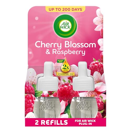 Air Wick Cherry Blossom & Rasp...Days per Refill, Air Freshener - down 63.13% (£5.29) to £3.09 from £8.38