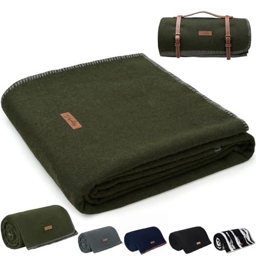 Molithe 100% Wool Blanket, 62"...Sporting Events, Survival Kits - down 14.35% (£9.87) to £58.93 from £68.80