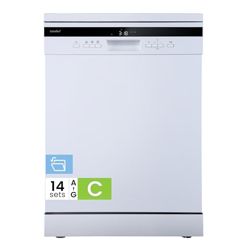 COMFEE' Full Size Freestanding...sher, 14 Place Settings, White - down 15.16% (£50.02) to £279.97 from £329.99