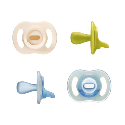 Tommee Tippee Ultra-Light Stay...licone Soother, Soft Skin Feel - down 26.58% (£4.16) to £11.49 from £15.65