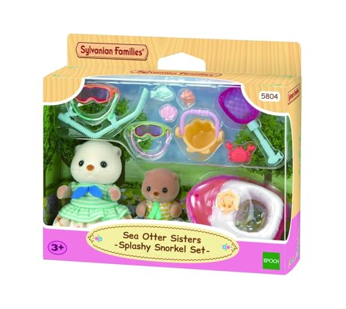 Sylvanian Families - Sea Otter...ters-Splashy Snorkel Set- 5804 - down 11.77% (£2.00) to £14.99 from £16.99