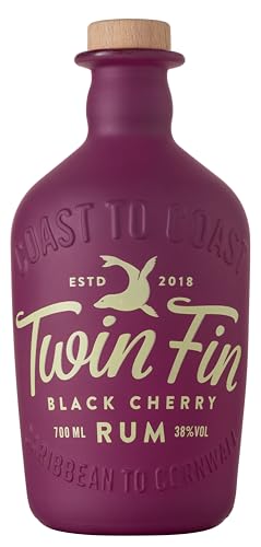 Twin Fin Black Cherry Rum | Ca...mer Cocktails | 38% vol | 70cl - down 15.00% (£4.65) to £26.35 from £31.00